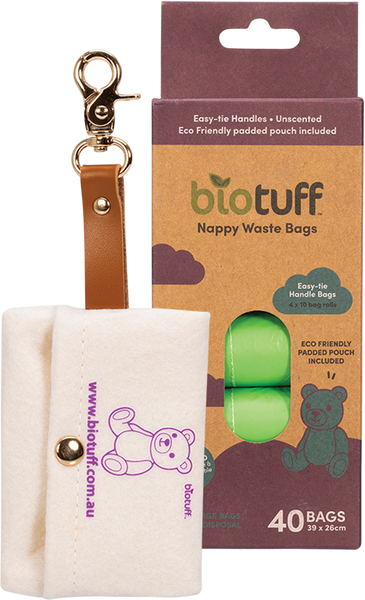 Biotuff Nappy Waste Bags & Dispenser